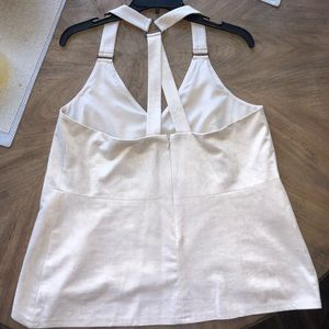 Charlote BCBG faux-suede tank. Size medium.